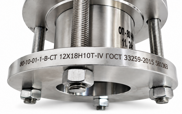 Огнепреградитель ОП-40 (50, 80, 100) (нерж.) AISI 304